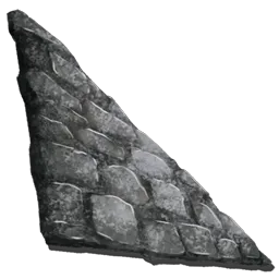 Stone Sloped Wall