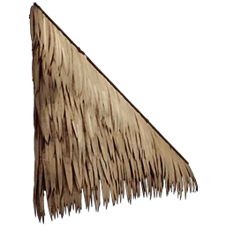 Thatch Sloped Wall