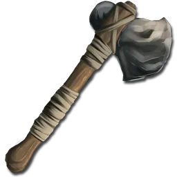 Primitive Stone Hatchet