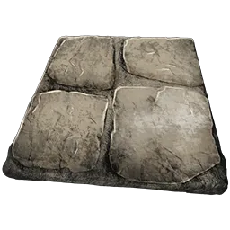 Stone Quarter & Triangle Ceiling
